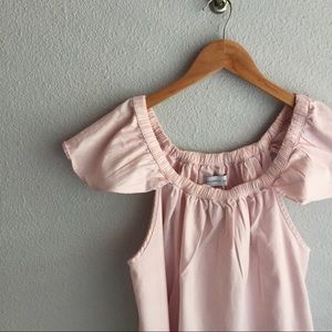 Pink off the Shoulder Top